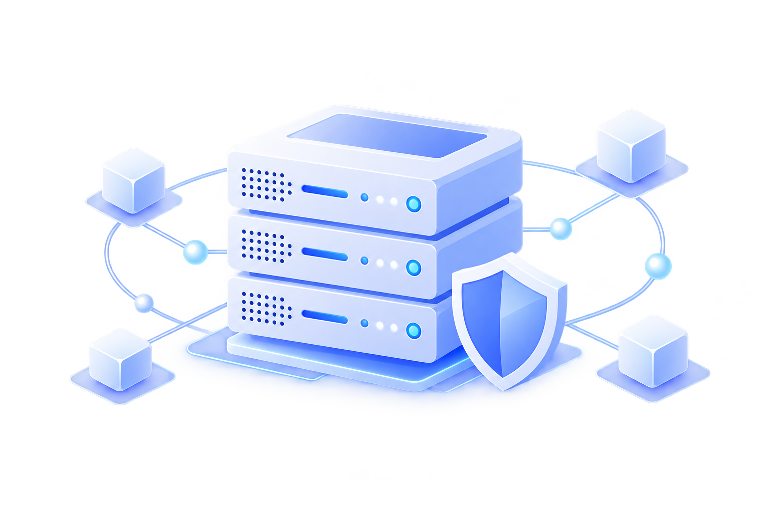 Dedicated server infrastructure for custom hosting deployments